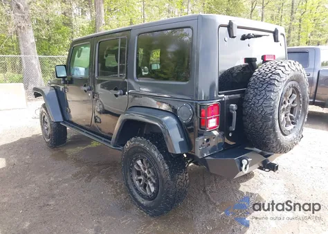 2016 Jeep Wrangler Unlimited Black Bear z USA, uszkodzony, nr VIN 1C4BJWDG6GL191982